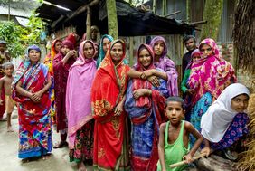 Frauengruppe in Bangladesch