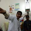 Augenarzt untersuchung Bangladesch Spenden