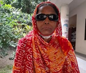 Srimoti aus Bangladesch ist blind