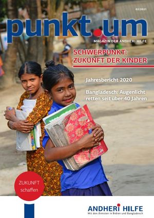 Spenden Magazin der Andheri Hilfe Titelbild 2 Frauen in Indien 
