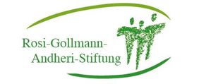 grünes Logo der Rosi-Gollmann-Andheri-Stiftung