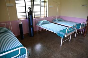Indien Hospital spenden sauerstoff corona covid 19