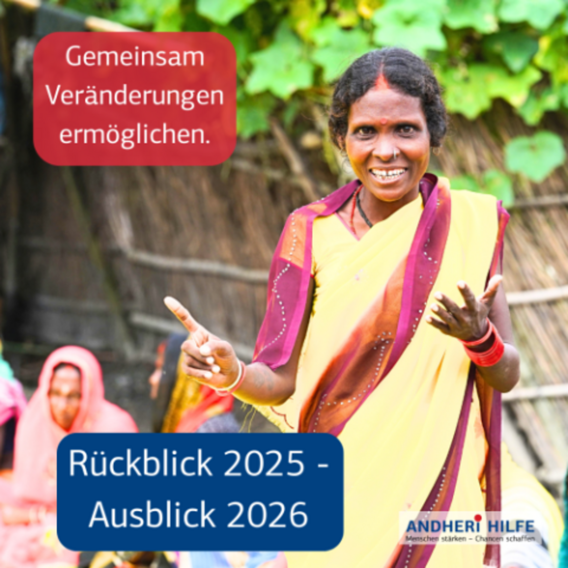 indische Frau lacht