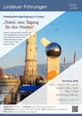 Plakat Stadtführung Lindau am Bodensee